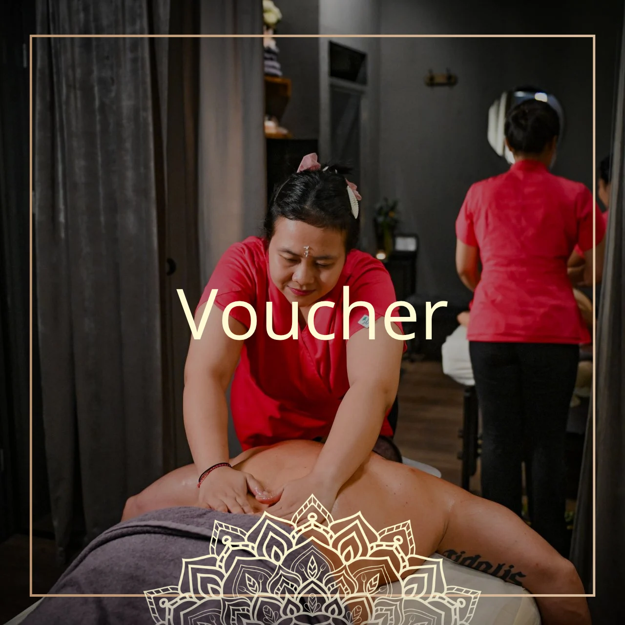 Voucher masaż orientalny sportowy