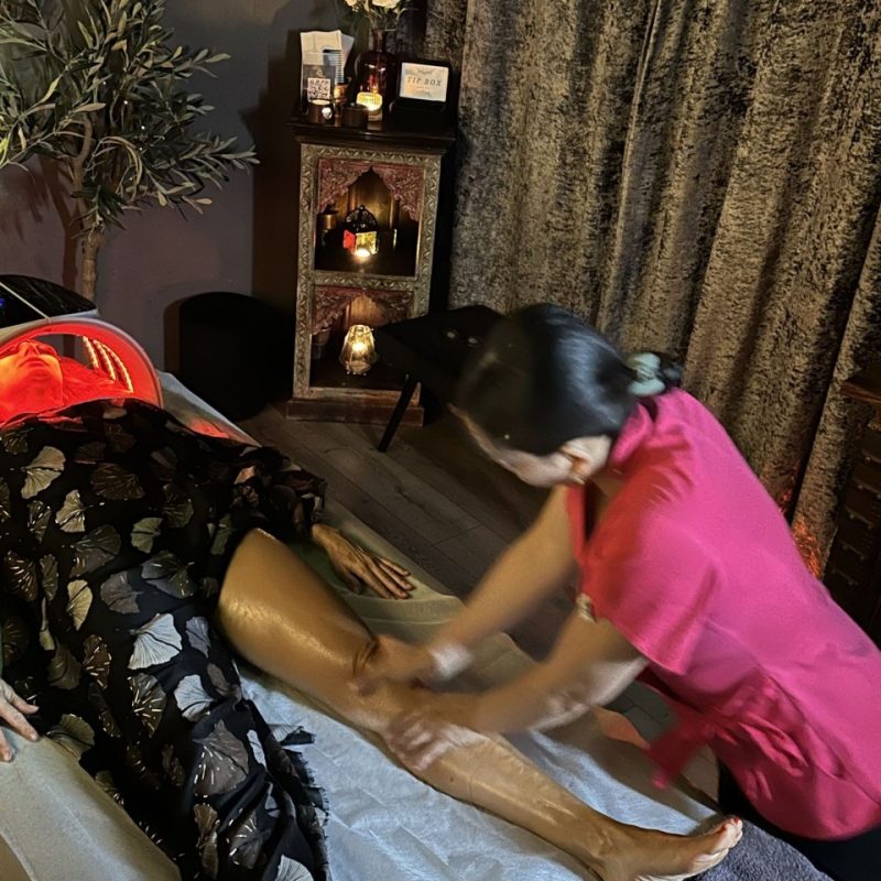 Voucher terapia światłem i balijski dotyk